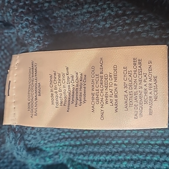 Womens L/S Chaps sweater. Hombre color style. - Picture 3 of 3